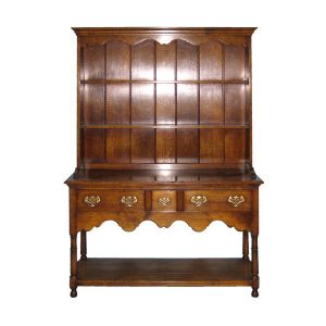 Small Dresser - Solid Oak Dressers & Cupboards - Tudor Oak, UK