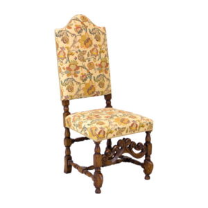 Carved Chair - Traditional Wooden Dining Chairs - Tudor Oak, UK