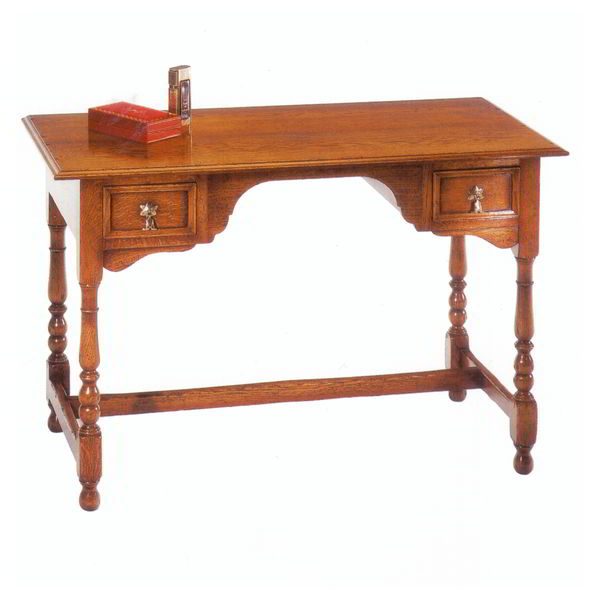 English Oak Dressing Table - Solid Oak Dressing Tables - Tudor Oak, UK