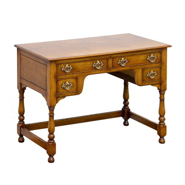 Dressing Table with Drawers - Solid Oak Dressing Tables - Tudor Oak UK