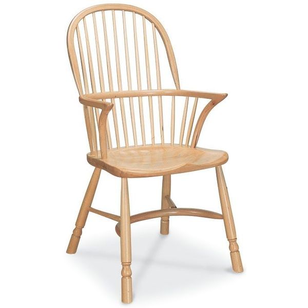 Richmond Modern Oak Dining Chair with Arms - Tudor Oak, UK