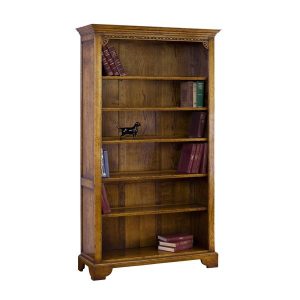 Tall Bookshelves - Solid Oak Bookcases & Bookshelves - Tudor Oak, UK