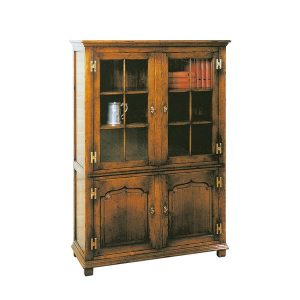 Small Bookcase - Solid Oak Bookcases & Bookshelves - Tudor Oak, UK