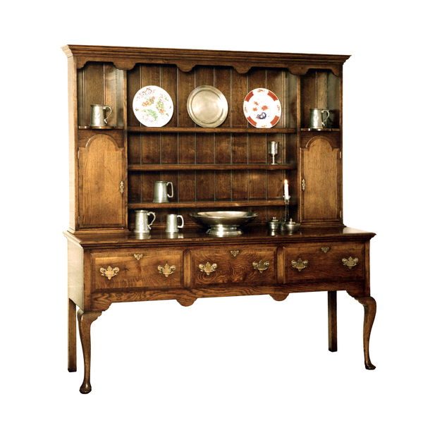 Dining Room Dresser - Solid Oak Dressers & Cupboards - Tudor Oak, UK