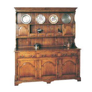 Oak Dresser - Solid Wood Dressers & Cupboards - Tudor Oak, UK