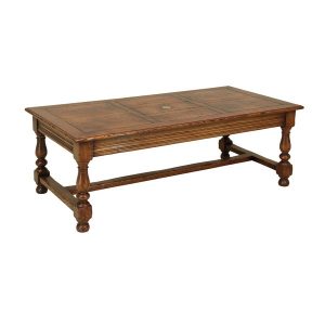 Large Wooden Coffee Table - Solid Oak Coffee Tables - Tudor Oak, UK