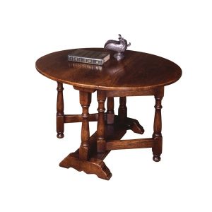 Small Wooden Coffee Table - Solid Oak Coffee Tables - Tudor Oak, UK