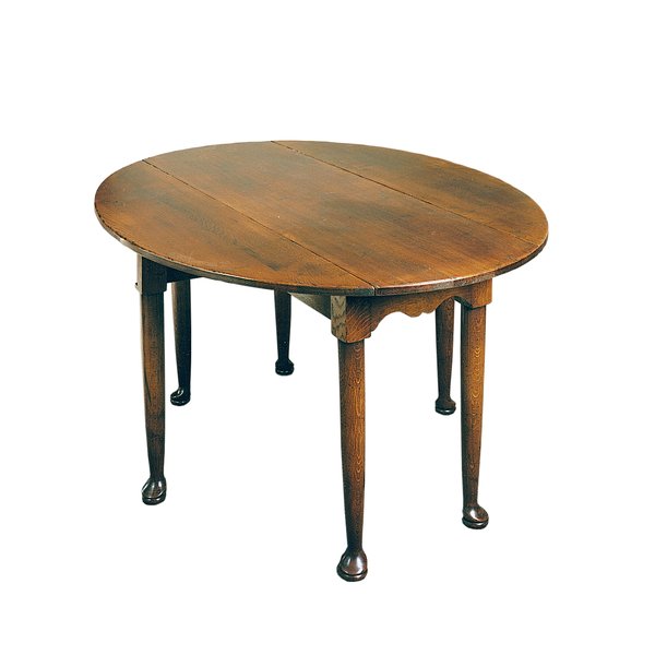 English Oak Folding Table - Solid Oak Dining Tables - Tudor Oak, UK