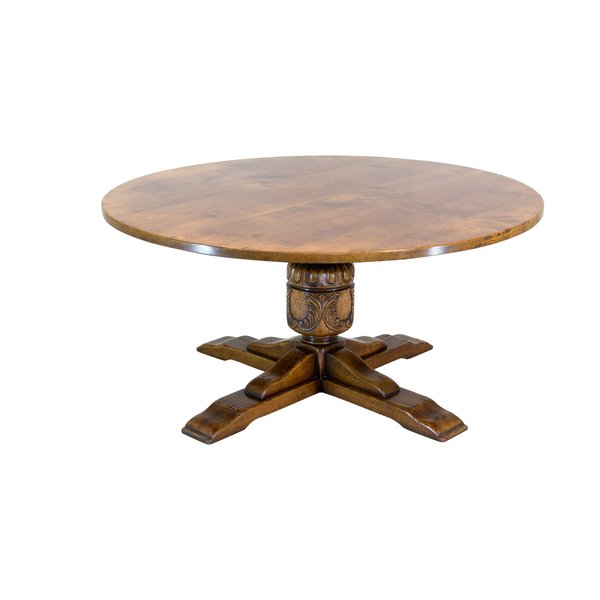 Solid Oak Round Dining Table - Oak Dining Tables - Tudor Oak, UK