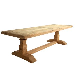 Farmhouse Dining Table - Modern Oak Furniture - Tudor Oak, UK