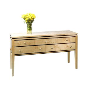 Light Oak Console Table - Modern Oak Furniture - Tudor Oak, UK