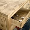 Light Oak Console Table - Modern Oak Furniture - Tudor Oak, UK