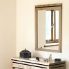 Hanging Mirror in Light Oak Frame - Modern Oak Furniture - Tudor Oak