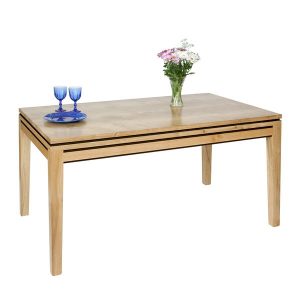 Light Oak Dining Table - Modern Oak Furniture - Tudor Oak, UK