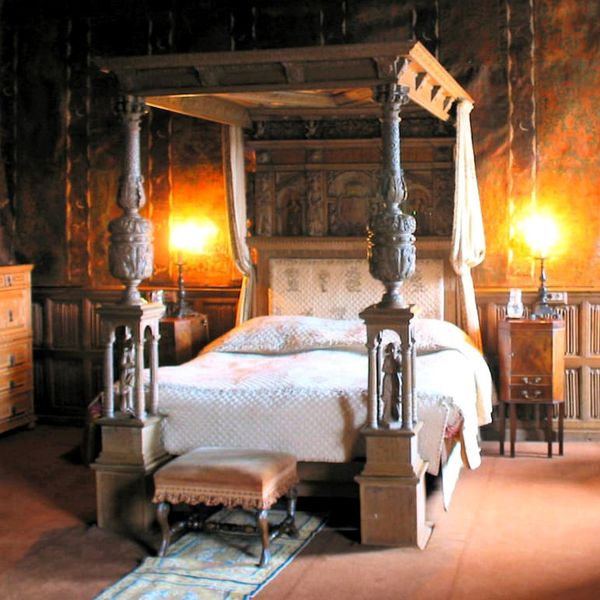 Berkeley Castle Four Poster Bed (Image: PA)